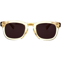 Zegarki & Biżuteria  okulary przeciwsłoneczne Gucci Occhiali da Sole  GG0182S 006 Brązowy