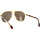 Zegarki & Biżuteria  Męskie okulary przeciwsłoneczne Gucci Occhiali da Sole  GG1220S 002 Złoty
