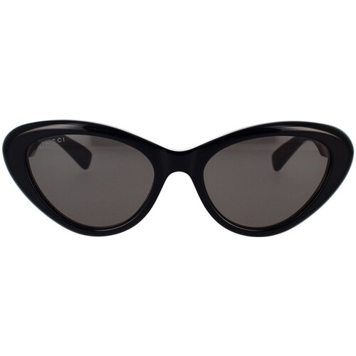 Zegarki & Biżuteria  Damskie okulary przeciwsłoneczne Gucci Occhiali da Sole  GG1170S 001 Czarny