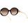 Zegarki & Biżuteria  Damskie okulary przeciwsłoneczne Gucci Occhiali da Sole  GG1202S 003 Brązowy