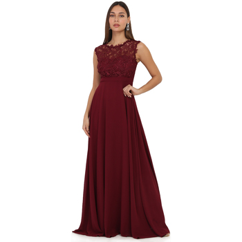 tekstylia Damskie Sukienki La Modeuse 19402_P54531 Czerwony