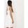 tekstylia Damskie Sukienki La Modeuse 19976_P55848 Biały