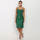tekstylia Damskie Sukienki La Modeuse 20822_P57290 Zielony