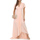 tekstylia Damskie Sukienki La Modeuse 32638_P74100 Różowy