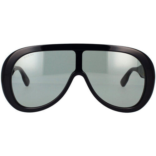 Zegarki & Biżuteria  Męskie okulary przeciwsłoneczne Gucci Occhiali da Sole  GG1370S 001 Czarny