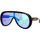 Zegarki & Biżuteria  Męskie okulary przeciwsłoneczne Gucci Occhiali da Sole  GG1370S 002 Brązowy