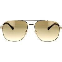 Zegarki & Biżuteria  Męskie okulary przeciwsłoneczne Gucci Occhiali da Sole  GG1223S 001 Złoty