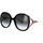 Zegarki & Biżuteria  Damskie okulary przeciwsłoneczne Gucci Occhiali da Sole  GG0226S 007 Czarny