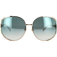 Zegarki & Biżuteria  Damskie okulary przeciwsłoneczne Gucci Occhiali da Sole  GG0225S 006 Złoty