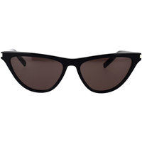 Zegarki & Biżuteria  Damskie okulary przeciwsłoneczne Yves Saint Laurent Occhiali da Sole Saint Laurent  SL 550 Slim 001 Czarny