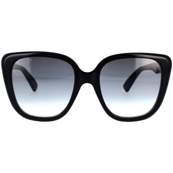 Zegarki & Biżuteria  Damskie okulary przeciwsłoneczne Gucci Occhiali da Sole  GG1169S 002 Czarny