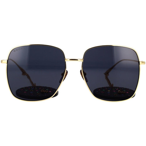 Zegarki & Biżuteria  Damskie okulary przeciwsłoneczne Gucci Occhiali da Sole  GG1031S 009 con Ciondolo Złoty