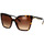 Zegarki & Biżuteria  Damskie okulary przeciwsłoneczne Bulgari Occhiali da Sole  BV8253 504/13 Brązowy