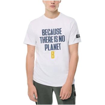 tekstylia Męskie T-shirty z krótkim rękawem Ecoalf  Biały