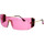 Zegarki & Biżuteria  okulary przeciwsłoneczne Retrosuperfuture Occhiali da Sole  Pianeta Pink RA1 Złoty