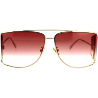 Zegarki & Biżuteria  okulary przeciwsłoneczne Retrosuperfuture Occhiali da Sole  Autore 2Tone Red I50 Złoty