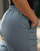tekstylia Damskie Spodnie z pięcioma kieszeniami THEAD. CINDY PANT Niebieski