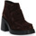 Buty Damskie Low boots Vagabond Shoemakers BROOKE COW SUEDE ESPRESSO Brązowy