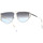 Zegarki & Biżuteria  okulary przeciwsłoneczne Retrosuperfuture Occhiali da Sole  Premio Silver Ombre 96R Srebrny