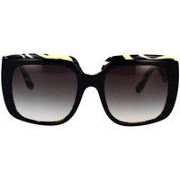 Zegarki & Biżuteria  okulary przeciwsłoneczne D&G Occhiali da Sole Dolce&Gabbana DG4414 33728G Czarny