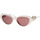 Zegarki & Biżuteria  okulary przeciwsłoneczne Versace Occhiali da Sole  VE4433U 314/84 Biały