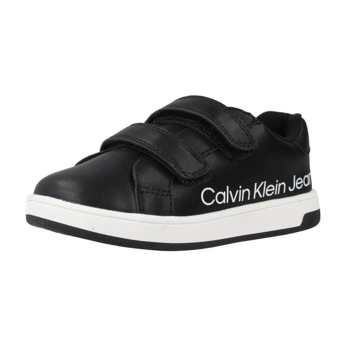 Buty Chłopiec Trampki niskie Calvin Klein Jeans V1X980325 Czarny