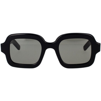 Zegarki & Biżuteria  okulary przeciwsłoneczne Retrosuperfuture Occhiali da Sole  Benz Black QHB Czarny