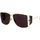 Zegarki & Biżuteria  okulary przeciwsłoneczne Retrosuperfuture Occhiali da Sole  Autore Black BS5 Złoty