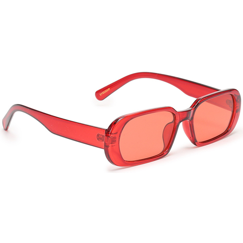 Zegarki & Biżuteria  Damskie okulary przeciwsłoneczne La Modeuse 62925_P142741 Czerwony