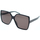 Zegarki & Biżuteria  Damskie okulary przeciwsłoneczne Yves Saint Laurent Occhiali da Sole Saint Laurent New Wave SL 232 Betty 001 Czarny