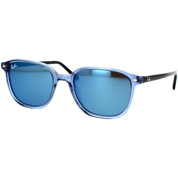 Zegarki & Biżuteria  okulary przeciwsłoneczne Ray-ban Occhiali da Sole  Leonard RB2193 6638O4 Niebieski