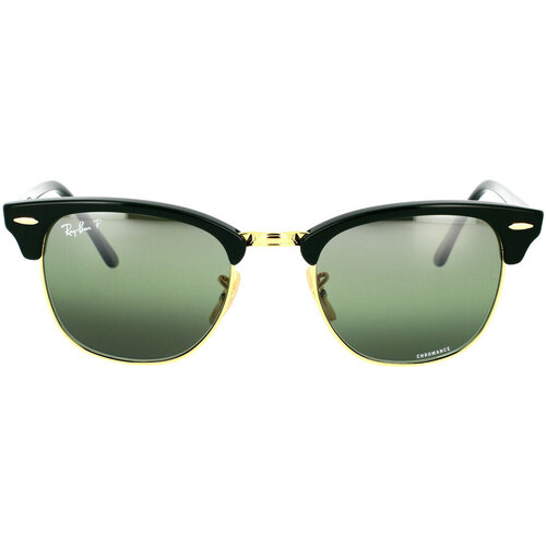 Zegarki & Biżuteria  okulary przeciwsłoneczne Ray-ban Occhiali da Sole  Clubmaster RB3016 1368G4 Polarizzati Zielony