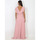 tekstylia Damskie Sukienki La Modeuse 62459_P141971 Różowy