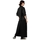 tekstylia Damskie Płaszcze Wendy Trendy Coat 221210 - Black Czarny