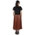 tekstylia Damskie Spódnice Wendy Trendy Skirt 791501 - Brown Brązowy