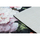 Dom Dywany Rugsx Dywan do prania ANDRE 1629 Kwiaty antypoślizgowy 80x150 cm Czarny