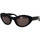 Zegarki & Biżuteria  okulary przeciwsłoneczne Balenciaga Occhiali da Sole  BB0250S 001 Czarny