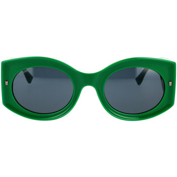 Zegarki & Biżuteria  okulary przeciwsłoneczne Dsquared Occhiali da Sole  D2 0071/S 1ED Zielony