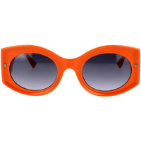 Zegarki & Biżuteria  okulary przeciwsłoneczne Dsquared Occhiali da Sole  D2 0071/S L7Q Pomarańczowy