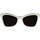 Zegarki & Biżuteria  Damskie okulary przeciwsłoneczne Balenciaga Occhiali da Sole  BB0231S 005 Biały