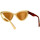 Zegarki & Biżuteria  Damskie okulary przeciwsłoneczne Miu Miu Occhiali da Sole Miu Miu MU04YS 10H2Z1 Beżowy