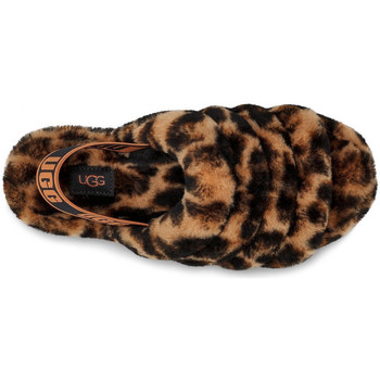 UGG W fluff yeah slide panther print Brązowy