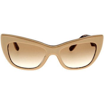 Zegarki & Biżuteria  okulary przeciwsłoneczne D&G Occhiali da Sole Dolce&Gabbana DG4417 338113 Beżowy