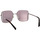 Zegarki & Biżuteria  Damskie okulary przeciwsłoneczne Miu Miu Occhiali da Sole Miu Miu MU51YS 1BC03V Srebrny