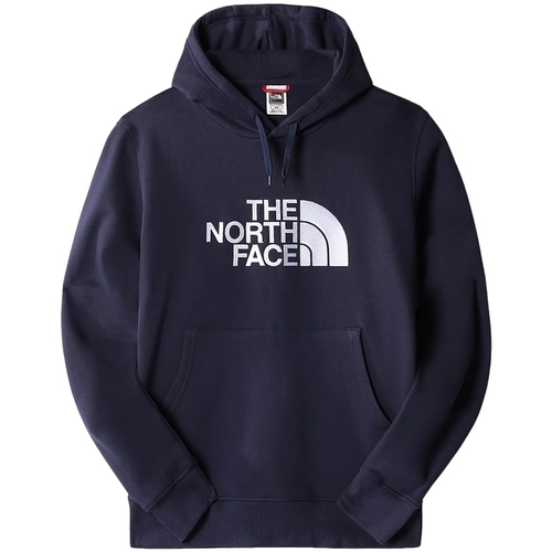 tekstylia Męskie Bluzy The North Face Drew Peak Hoodie - Summit Navy Niebieski