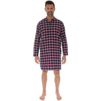tekstylia Męskie Piżama / koszula nocna Le Pyjama Français RIORGES Czerwony