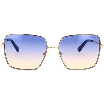 Zegarki & Biżuteria  Damskie okulary przeciwsłoneczne Guess Occhiali da Sole  GU7866/S 28W Złoty