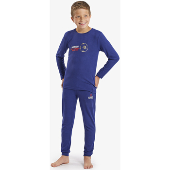 tekstylia Chłopiec Piżama / koszula nocna Munich CP1150 Niebieski