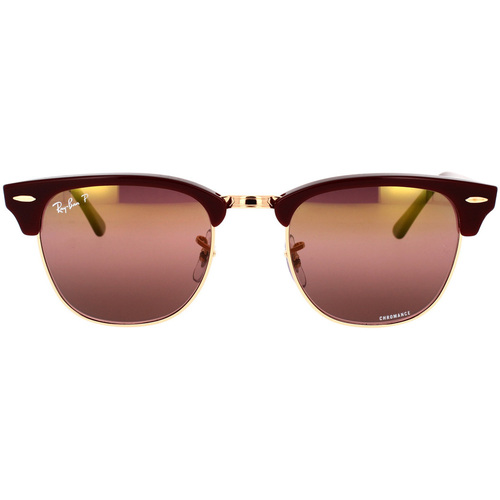 Zegarki & Biżuteria  okulary przeciwsłoneczne Ray-ban Occhiali da Sole  Clubmaster RB3016 1365G9 Polarizzati Bordeaux
