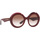 Zegarki & Biżuteria  okulary przeciwsłoneczne D&G Occhiali da Sole Dolce&Gabbana DG4418 32478D Bordeaux